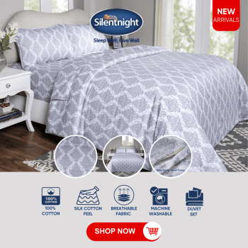 DUVET SET Clarrissa Brown