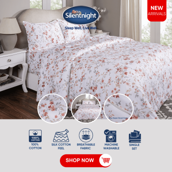 DUVET COVER FLORENCE BLUE