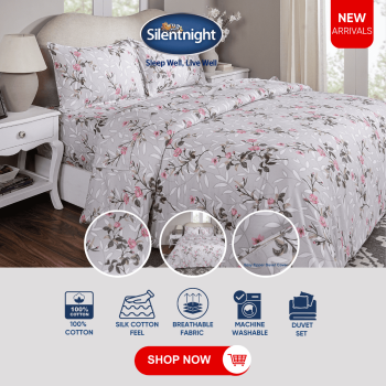 DUVET SET  Heather Pink