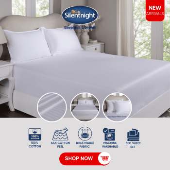 BED SHEET SET Pure White