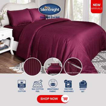DUVET COVER WINE