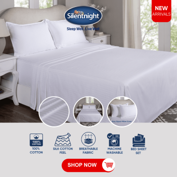 FLAT SHEET SET Pure White